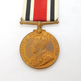 George V Special Constabulary Long Service Medal 'GV Henry Wallis' Antique 1918