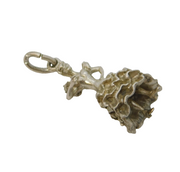 Sterling Silver Ballerina Charm Pendant Vintage c1970