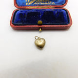 Sterling Silver Essential Heart Charm Pendant Vintage c1970