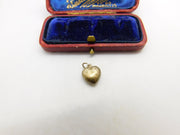 Sterling Silver Essential Heart Charm Pendant Vintage c1970
