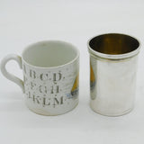 Victorian Sterling Silver Beaker Cup Antique 1866 London