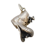 Sterling Silver Mouse in the Boot Charm Pendant Vintage c1970s