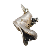 Sterling Silver Mouse in the Boot Charm Pendant Vintage c1970s