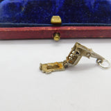 Sterling Silver Openable Church Charm Pendant Vintage c1970
