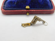 Sterling Silver Openable Church Charm Pendant Vintage c1970