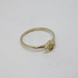 Sterling Silver Daisy Flower Dress Ring Vintage c1970 Size L