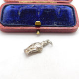 Sterling Silver Fat Controller Charm Pendant Vintage c1970
