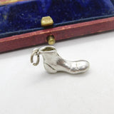 Sterling Silver Little Boot Charm Pendant Vintage c1970