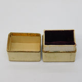 Art Deco Card Small Ring Box 'Kendal & Dent' Antique c1920s