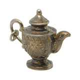Sterling Silver Teapot Charm Pendant Vintage c1970