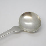 18th Century North American Pseudo-Irish Sterling Silver Mustard Spoon Antique