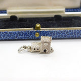Sterling Silver Openable Couple in the Church Charm Pendant Vintage c1970