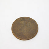 King Charles II AE Halfpenny Coin Antique 1660-1685 Worn Condition