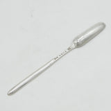 George II Sterling Silver Bone Marrow Scoop Antique 1758 London B. Cartwright