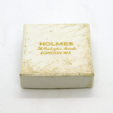 White Card Holmes, 24 Burlington Arcade London Jewellery Pendant Box Antique