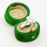 Sterling Silver Clannad Ring Vintage c1970 Size O 1/2