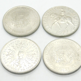 Collection Of Queen Elizabeth II Commemorative Coins Vintage c1970