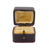 Victorian Tooled Leather 'Aldred & Son, G. Yarmouth' Jewellery Ring Box Antique