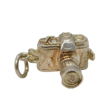 Sterling Silver Opening Couple in the Camera Charm Pendant Vintage c1970