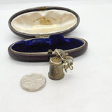 Sterling Silver Little Beer Tankard Charm Pendant Vintage c1970