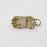 Sterling Silver Hiking Or Work Boot Charm Pendant Vintage c1970s