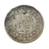 George IV .925 Silver Half Crown Coin Antique 1823 Fair/Worn Condition