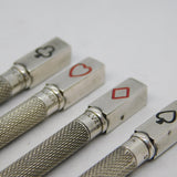 Sterling Silver Set of Engine Turned Propelling Bridge Pencils Vintage c1970s