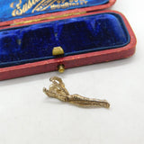 Sterling Silver Spanish Matador Charm Pendant Vintage c1970