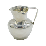 Victorian Sterling Silver Small Baluster Cream Jug Antique 1896 Birmingham