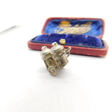 Sterling Silver Dustbin Trailer Charm Pendant Vintage c1970