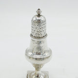 George III Sterling Silver Pedestal Muffineer Sugar Caster Antique 1799 London