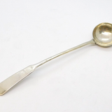 George III Sterling Silver Long Handle Salt Spoon Antique 1817 Birmingham