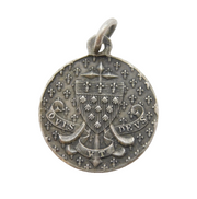Sterling Silver Catholic Souvenir Charm Pendant Vintage c1970s