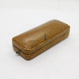 Edwardian Tooled Leather Jewellery Stick Pin Box Antique c1910s