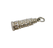 Sterling Silver Leaning Tower of Pisa Charm Pendant Vintage c1970