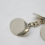 Links of London Pair of Sterling Silver Gents Cufflinks Vintage c2000