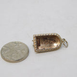 Sterling Silver Hovercraft Boat Charm Pendant Vintage c1970