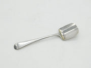 George III Sterling Silver Tea Caddy Spoon Antique 1801 London Eley & Fearn