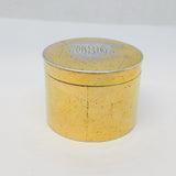 George III Sterling Silver Gilt Cylindrical Snuff Box Antique c1760s London