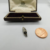 Sterling Silver Venetian Gondola Charm Pendant Vintage c1970