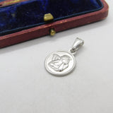 Sterling Silver Raphael's Cherub Charm Pendant Vintage c1970