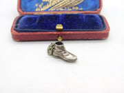 Sterling Silver Boot Charm Pendant Vintage c1970