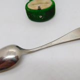 Victorian Silver Plated Worlds Fair Souvenir Teaspoon Antique c1895
