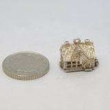Sterling Silver Opening Pub Tavern Charm Pendant Vintage c1970s