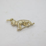 Sterling Silver Climbing Monkey Charm Pendant Vintage c1970