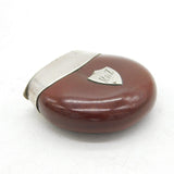 19th Century Australian Sterling Silver Mounted Nut Vesta Case Antique 1880s
