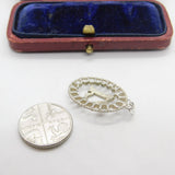Sterling Silver 21st Birthday Charm Pendant Vintage c1970