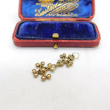 Silver Gilt Flowers Charm Pendant Vintage c1970