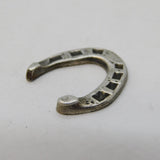 Sterling Silver Lucky Horseshoe Keepsake Charm Antique 1931 Birmingham