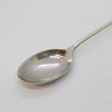 Sterling Silver & Citrine Set Scottish Thistle Teaspoon Antique 1962 Birmingham